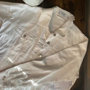 Brand New With Tags White Jean Jacket